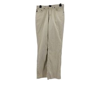 Limited Corduroy Pants Cream Boot Cut Womens Size 8 Classic Capsule Holiday
